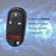 thumbnail image 4 of 2PCS Key Fob A269ZUA101 434 HZ for Honda Accord 1996-1999 CIVIC 98-02, 4 of 4