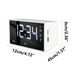 thumbnail image 2 of Reloj Espejo Xihbxyly con Radio y Audio por Bluetooth Despertador para estudiantes Altavoz pequeño, 2 of 2