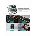 thumbnail image 6 of Professional 6.35mm Male to Male Stereo Audio Cable Amplifier Guitar Connection Cord for Amplifiers, Mixers, Guitars, 6 of 9