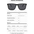 thumbnail image 3 of Men's Polarized Outdoor Sports Sunglasses Cycling Driving Driver Sunglasses (Color : A, Size : Medium), 3 of 4