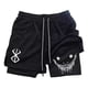 thumbnail image 2 of 2pzs Gimnasio Short Con Licra Deportiva 2 En 1 Hombre Correr, 2 of 8