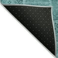 thumbnail image 3 of Addison Rugs Chantille Indoor/Outdoor Transitional Patchwork Turquoise Washable Runner Rug, 2'3" x 7'6", 3 of 6