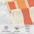 thumbnail image 5 of Yayeee 100% Cotton Hand Towels for Bathroom 16" x 28" Soft Absorbent Kitchen Towel, Beige Geometric Circles, 5 of 7