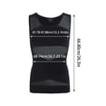 thumbnail image 5 of Ventes de Liquidation Naittoop Gilets de Modelage pour Hommes Style Fin en Maille Haute Élasticité Corset Veste Boutonnée, 5 of 5