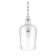 thumbnail image 2 of Franklin 1-Light Pendant in Polished Nickel, 2 of 3