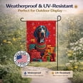 thumbnail image 5 of English Coonhound Holiday Christmas Garden Flag 11.25 in x 15.5 in, 5 of 7