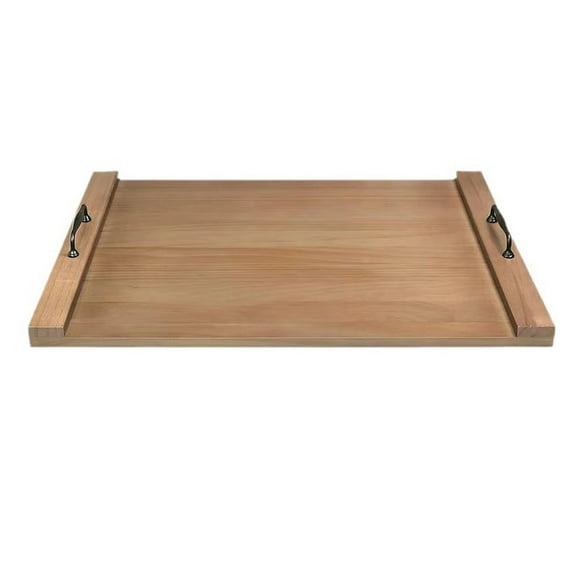 Shangren Wood Stovetop Covers Electric Stove Covers Countertop Tray for Cooktop Burner