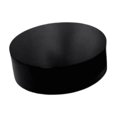 thumbnail image 3 of yuksok Cylinder Stand Display Risers Column for Clothing Store Home Boutiques Party Black, 3 of 9