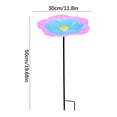 thumbnail image 5 of InsCrazy Bird Feeder, Spring Decor Lawnss Outdoor Ground Bird Feeder Flower Bird Bath Water Feeding Iron Bird Feeder Courtyard Decoration, 5 of 5
