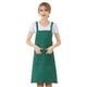 thumbnail image 5 of Delantal con espalda en H y bolsillo frontal para cocina. Delantal ajustable y cómodo con espalda cruzada para hombres y mujeres. Delantal impermeable de lona de poliéster de gran tamaño para el, 5 of 5