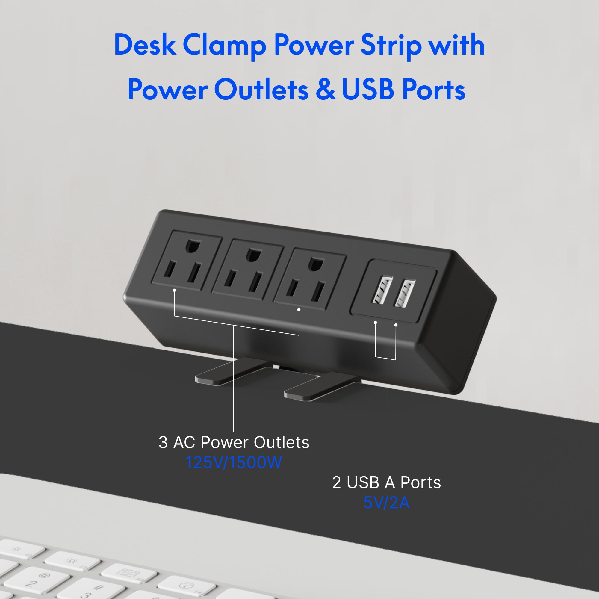 FLEXISPOT 48"x30" Black Home Office Height Adjustable Standing Desk Whole-piece Desktop Computer Desk
