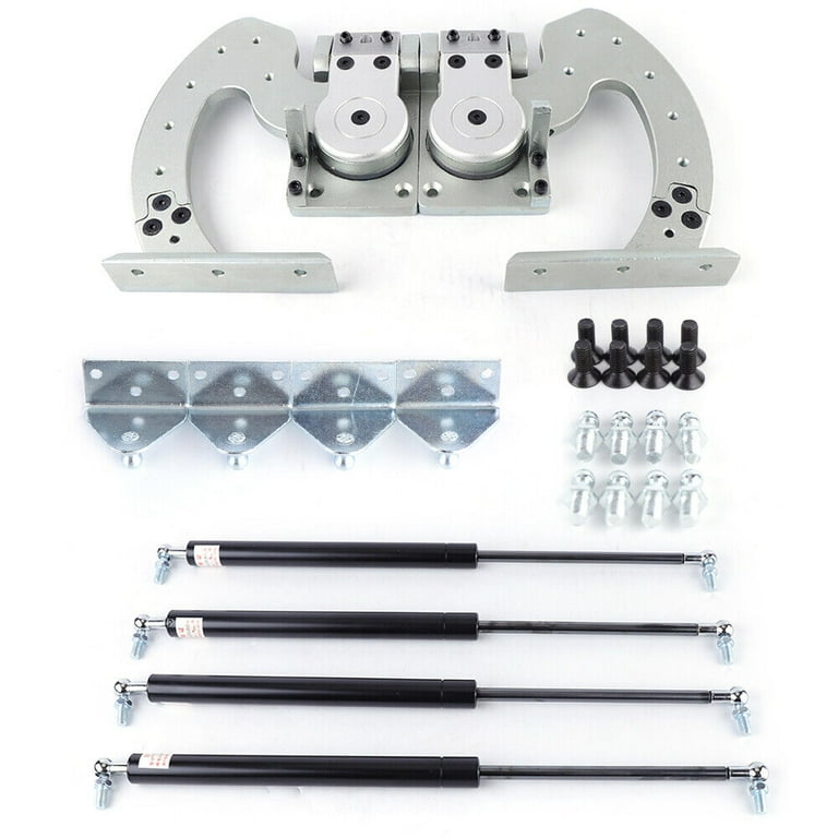 Miumaeov Universal Adjustable Vertical Door Hinges Bolt