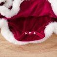 thumbnail image 7 of Okbabeha Newborn Baby Girl Christmas Outfit Clothes 0 3 6 9 12 18 24Month Velvet Romper Dress Onesie Bodysuit Xmas Dress Winter, 7 of 7