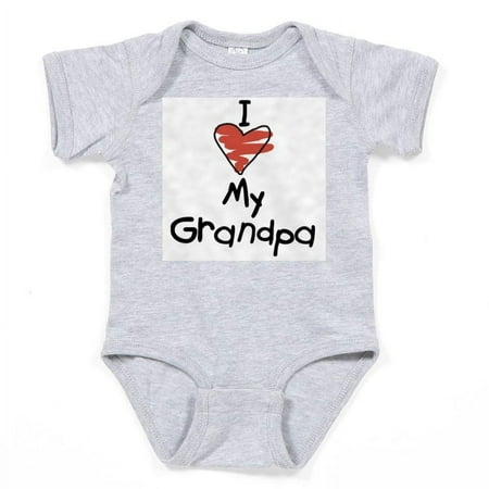 

CafePress - Luv Grandpa - Cute Infant Bodysuit Baby Romper - Size Newborn - 24 Months