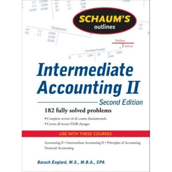 Schaum's Outline of Intermediate Accounting II, 2ed, (Paperback)