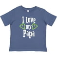 thumbnail image 3 of Inktastic I Love My Papa Hearts Boys or Girls Baby T-Shirt, 3 of 5