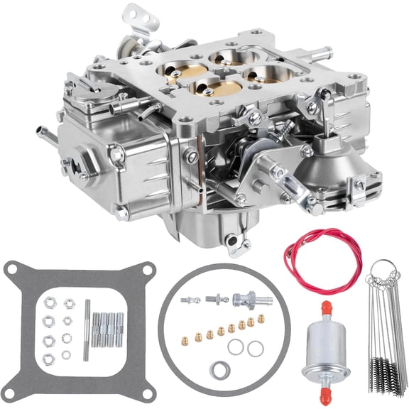 0-1850S 600 CFM 4 Barrel Carburetor Replacement Compatible with Holley Street Warrior Model 4160 Manual Choke