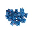 thumbnail image 3 of 20 Unids Pack Mapa Push Pins Thumb Tacks Cabeza De Flor De Con Punta De Metal Para De Anuncios Mapa Foto Calendario Proyectos De DIY Azul Baoblaze Tachuelas Decorativas, 3 of 8