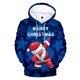 thumbnail image 4 of Sudaderas con capucha para hombre, estampado de muñecos de nieve de Navidad, estilo de otoño, sudaderas con capucha para mujer, jersey de ocio de tendencia callejera, abrigo de Papá Noel, 4 of 4