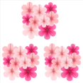 thumbnail image 1 of 27X Juego de Flores de Abanico de Papel Rosa, Decoraciones para Fiestas, Abanicos de Papel, Pompones Florales y Guirnaldas para Bodas, Cumpleaños, 1 of 5