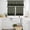 Green, variant on Brown Black Plaid Kitchen Curtains Sets for Windows 36 Inch Length, Vintage Rustic Star Buffalo Check Rod Pocket Window Treatments Tier Curtains and Valances Set for Bedroom/Bathroom