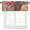 Flowers3057, variant on Windows Valances Curtain Leopard Print Kitchen Valances Rod Pocket Pink Floral Animal Skin Window Treatment Short Topper Curtains for Kitchen Bathroom Living Room 1 Panel,54 by 18 inches