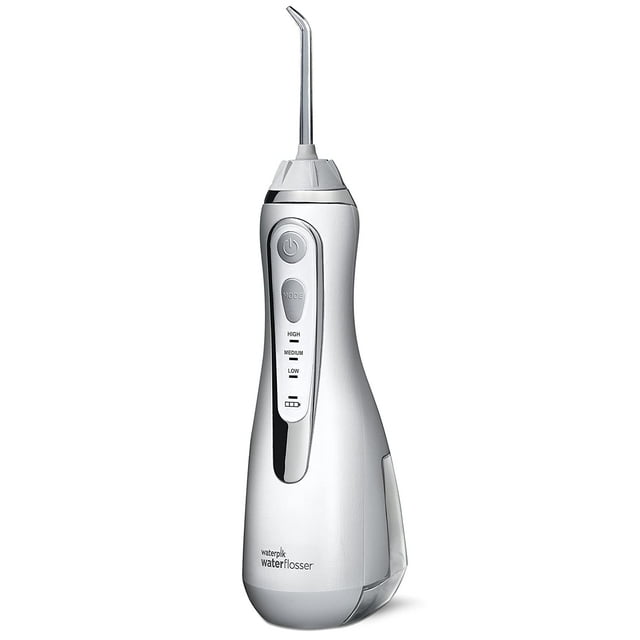 Irrigador dental inalámbrico avanzado Waterpik 3 ajustes de presión blanco WP 560CD