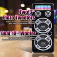 thumbnail image 3 of Sistema de altavoces PA Pyle Wireless Active de 1000 W con Bluetooth, 3 of 7