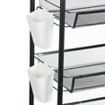 thumbnail image 6 of Happydeer Kitchen Storage Basket for Fruit Vegetable, 5 Tier Rotating Storage Rack Cart, Stackable Metal Mesh Storage Baskets Organizer Bins, Snack Storage Rack for Kitchen, Pantry, Bathroom, 6 of 11