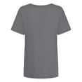 thumbnail image 5 of Camiseta básica para mujer: camiseta de manga corta suave y cómoda, prenda transpirable para el día a día., 5 of 5