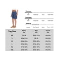 thumbnail image 2 of Little Donkey Andy Women's Hiking Shorts 9 Inch Inseam, Lightweight Golf Shorts Quick Dry with Zippered Pockets (Blue XXS), 2 of 6