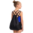 thumbnail image 2 of Sholeno Girls Gymnastics Dance Leotard Sets Tumbling Skating Workout Outfit with Shorts Hairband Storage Bag Blue 12, 2 of 7