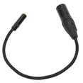 thumbnail image 2 of Adaptador de Cable balanceado XLR Bling Bling convertidor de micrófono estéreo XLR macho a 3,5 mm, 2 of 12