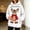 White, variant on Women's Cat Pouch Hoodie Christmas Reindeer Fleece Cat Carrier Long Sleeve Pullover Sweatshirt with Zipper Pockets S-XXL