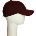 thumbnail image 4 of Sports Team Coach Baseball Hat Layered Arch Letters Unstructured Low Profile Cap, 4 of 4