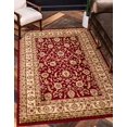thumbnail image 2 of Unique Loom Voyage Collection Traditional Oriental Classic Intricate Design Area Rug, 8' 0 x 11' 4 Rectangular, Red/Gold, 2 of 10