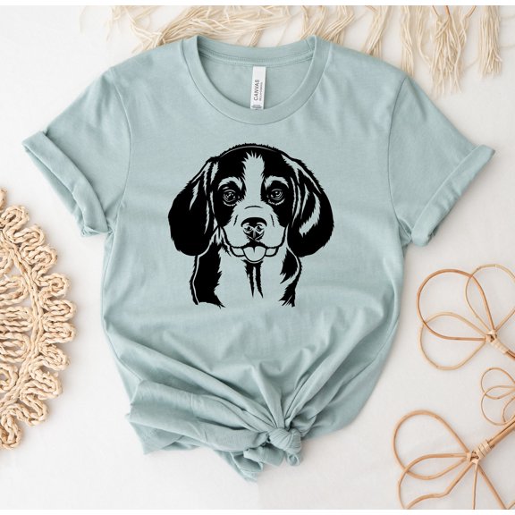 Beagle Dog T-shirt Pet Lover Shirt Mama Gift Tee Owner Top Protect Dogs Dabbing Funny Cute Art Rescue