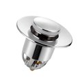 thumbnail image 1 of Sink Filter Pop-up Anti-clog Drain Strainer Copper Plastic Basin Stopper for Kitchen Bathroom, 1 of 10