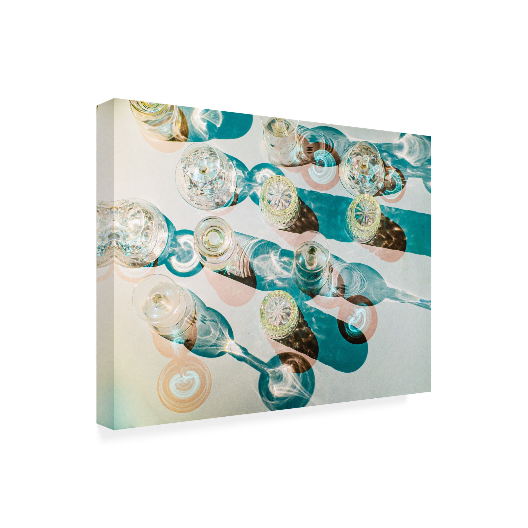 Trademark Fine Art Monica Valentina Patrascoiu Fragile Shapes Canvas Wall Art