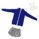 thumbnail image 2 of Moda 1/6 Escala Ropa de Muñecas Femeninas, Figuras de Mujeres Ropa de Muñecas Figura Femenina Ropa para Figuras de Acción Femeninas de 12 Pulgadas Acc Azul Hugo Traje de muñeca femenina, 2 of 7