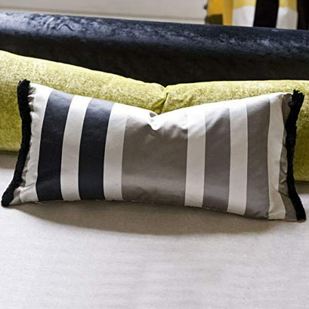 Designers Guild Throw Pillow Cover And Insert Trevelyan Black Designers Guild Throw Pillow Cover And Insert Trevelyan Black Tan 24 X12