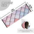 thumbnail image 5 of Yayeee Runner Rug for Bedroom 2'x6' Machine Washable Hallway Non Slip Mat, Pink Art Pattern, 5 of 8