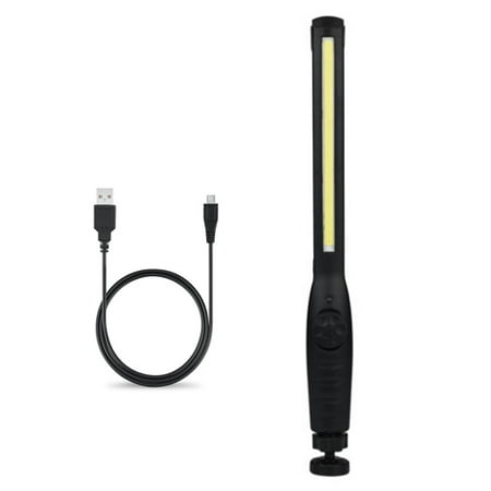 

Portable LED Work Light 410 Lumens USB Rechargeable Auto Inspection Lamp Pneumatic COB LED Slim Light Easy to Carry
