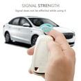 thumbnail image 4 of OFFCURVE for Ford Key Fob Cover with Keychain,Car Key Case Shell Protector Holder 5 Buttons for Ford Explorer Fusion Escape Edge Expedition Mustang F150 F250 F350 F450 F550 Bronco, White Sliver, 4 of 6