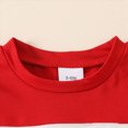 thumbnail image 6 of NOLDARES Independence Day Toddler Boy Outfit Short Sleeve T-Shirt + Elastic Waist Shorts Flag Print 2Pcs Summer Clothes for Boys(Red,6-12 M), 6 of 8