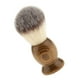 thumbnail image 1 of Brocha de afeitar profesional de madera para salón de belleza, herramienta de afeitado para hombre, 10 cm, 1 of 8