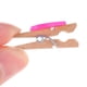thumbnail image 5 of 50 pinzas de madera Love, pequeñas y bonitas, para fijar fotos (color rosa), 5 of 7