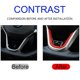thumbnail image 2 of Ajuste negro del volante del coche para los accesorios 2020 2021 de Golf 8 Mk8 Afortunado Sencillez, 2 of 5
