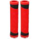 thumbnail image 1 of Silicone MTB Bike Grips Flat Handlebar Ends Red Grips, 1 of 4