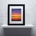 thumbnail image 3 of Trademark Fine Art "Boundary Sunset" Canvas Art by Pierre Leclerc, White Matte/Black Frame, 3 of 4